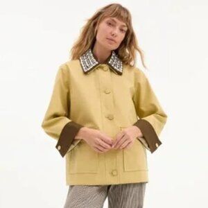 Veronica Bede Allen-Dickey's yellow coat